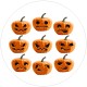 76368R disc vafa bostani de Halloween D20cm